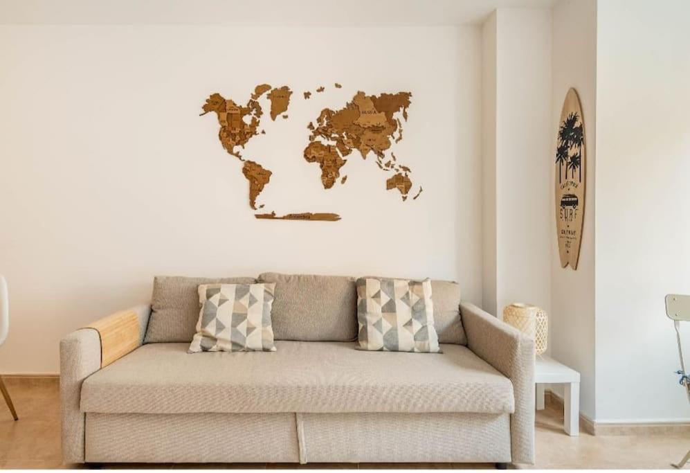 Lindo Y Discreto Apartamento Playa Moncofar Luaran gambar